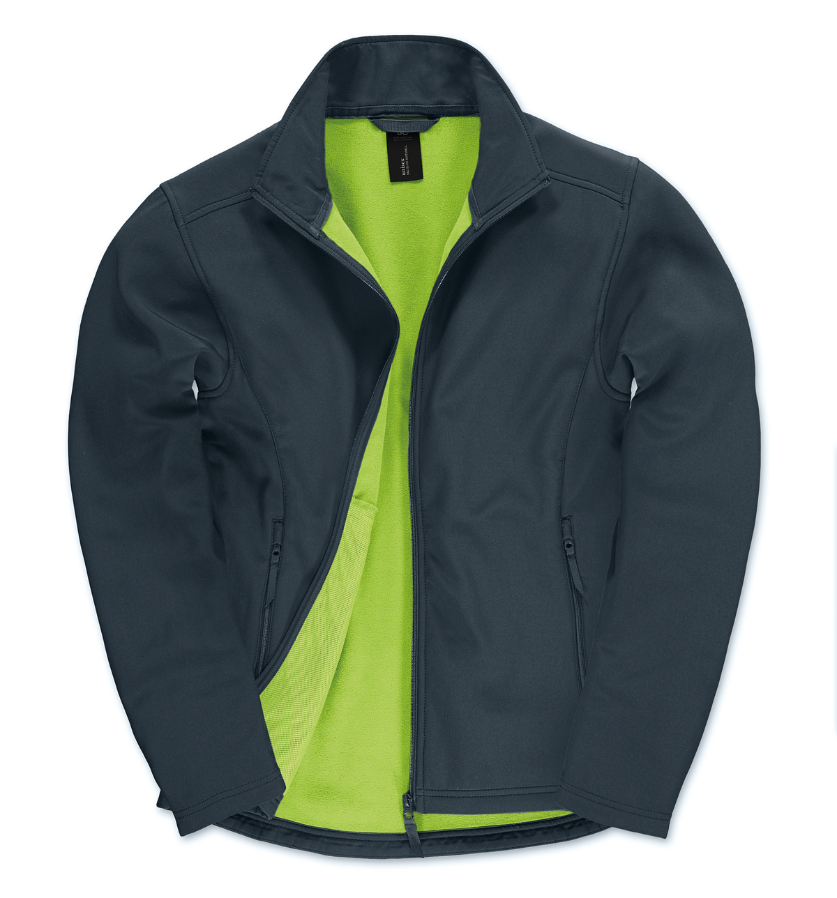 B&C CGJUI62 Navy / Neon Green