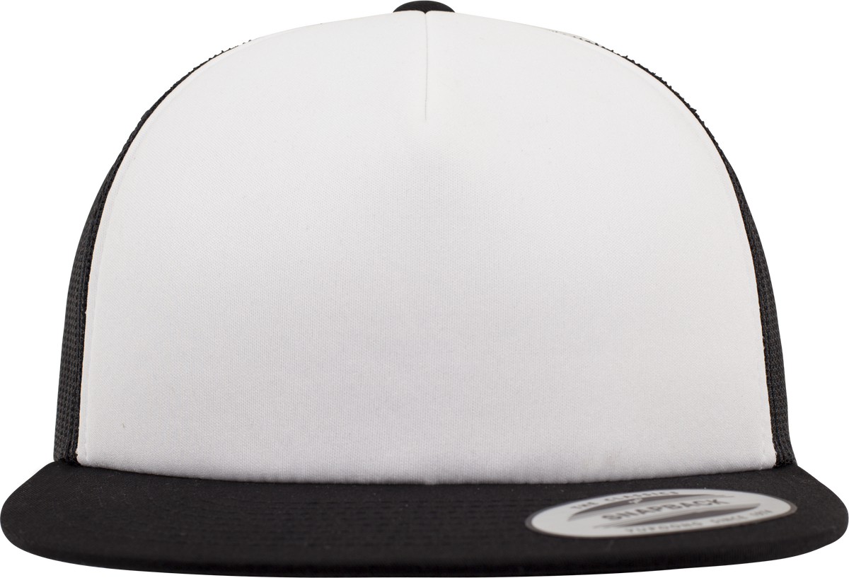 FLEXFIT FL6005FW Black / White / Back