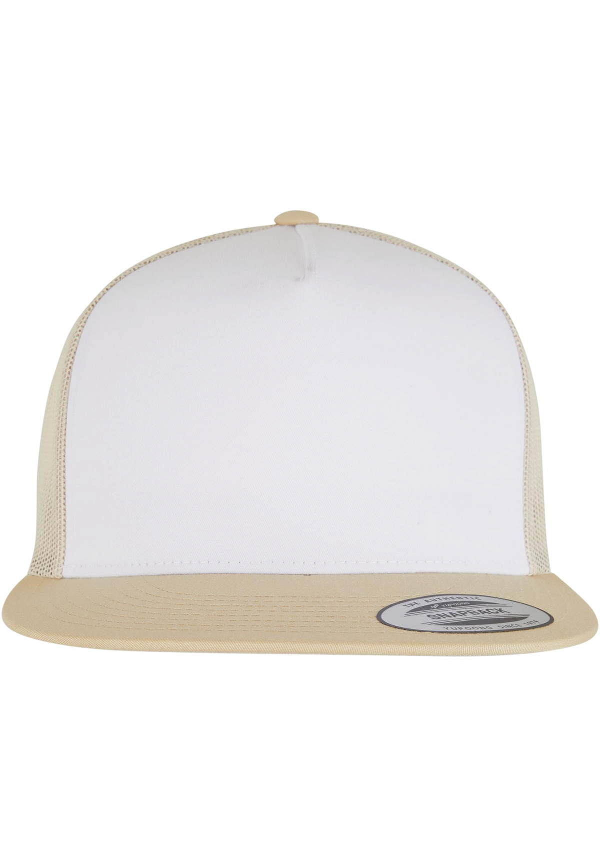 FLEXFIT FL6006W GOLD / WHITE / BEIGE