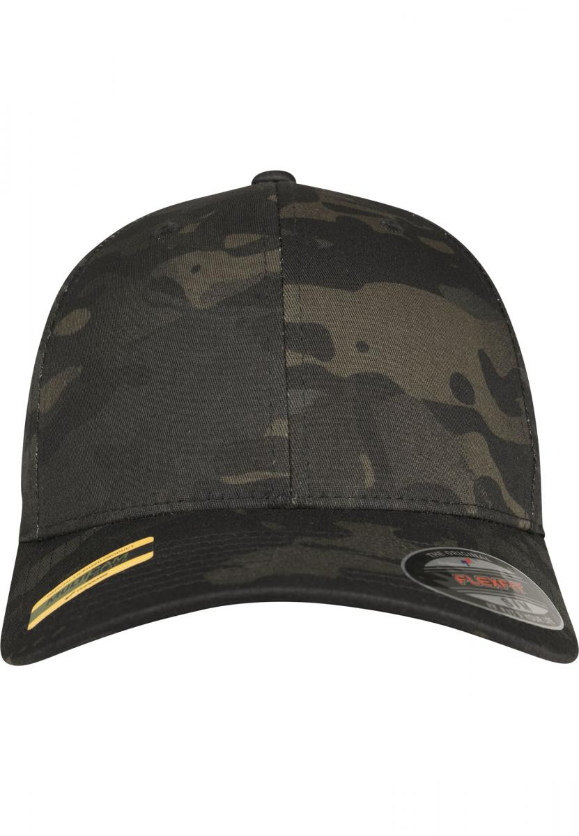 FLEXFIT FL6277MC BLACK MULTICAM