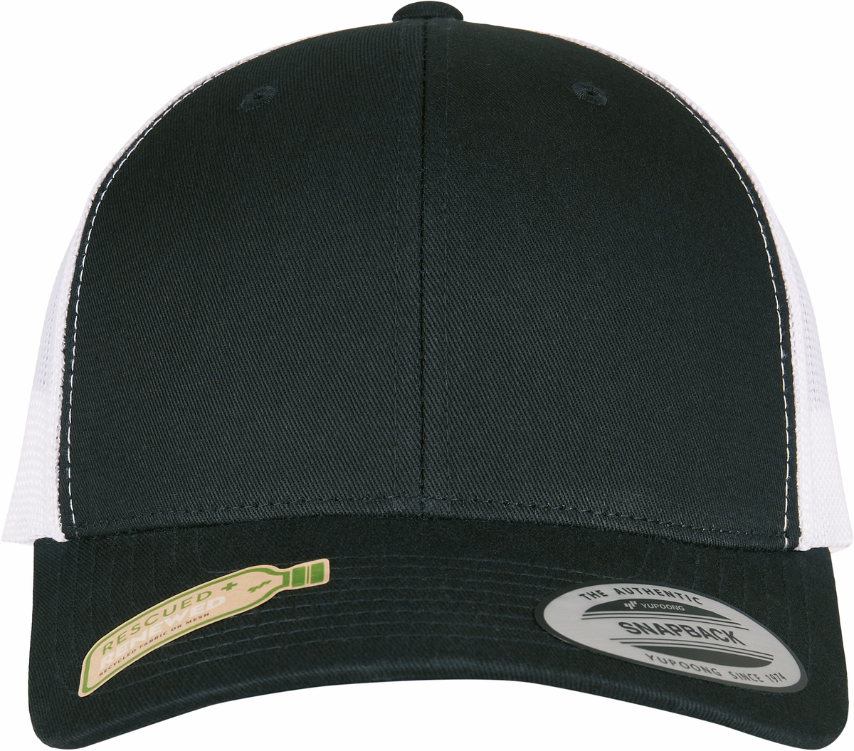 FLEXFIT FL6606RT BLACK / WHITE