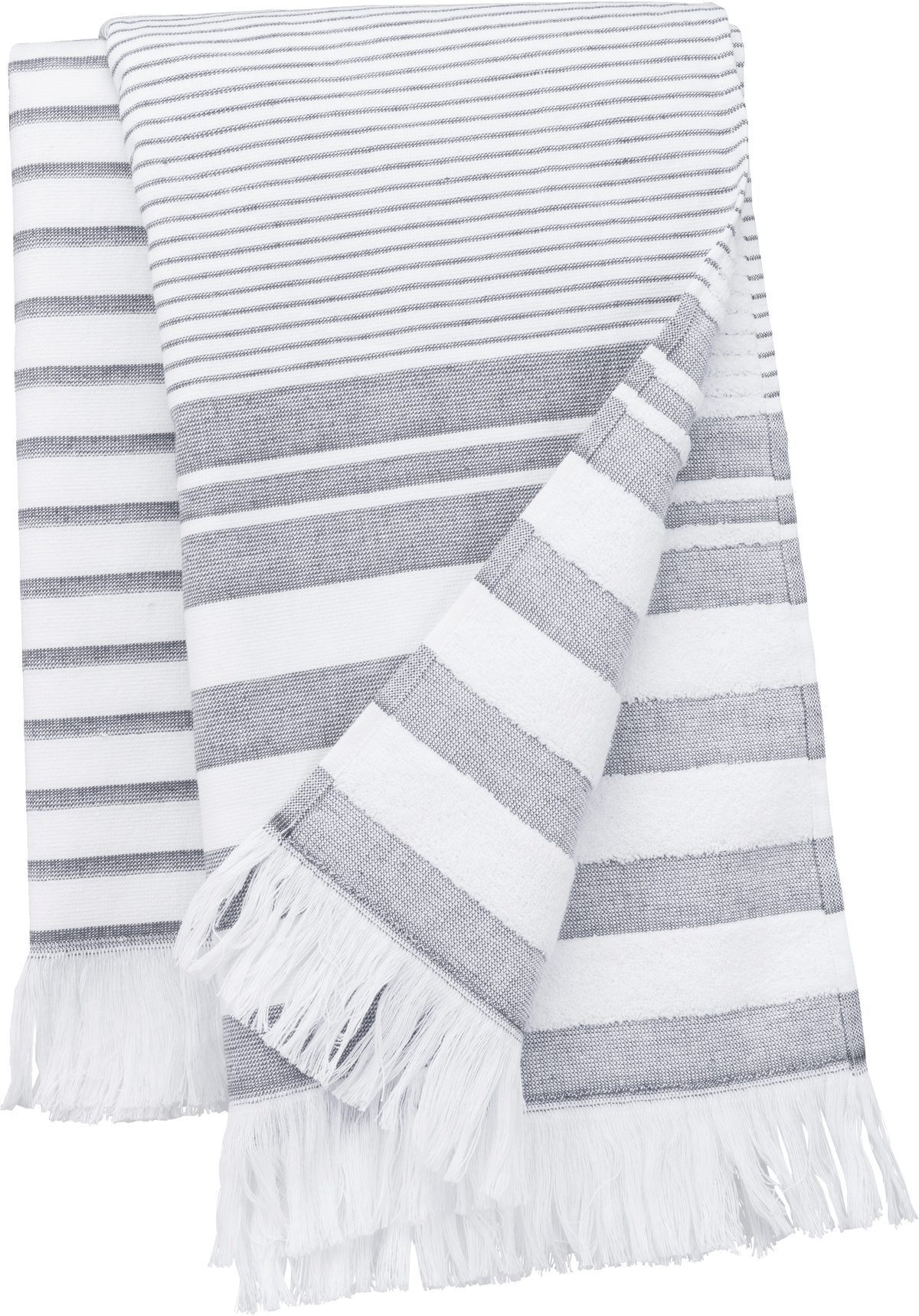 Kariban K132 White / Smoke Stripe