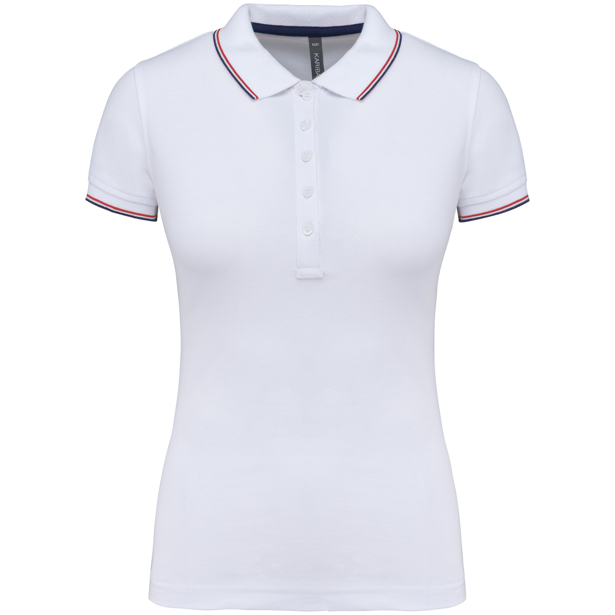 Kariban K251 White / Navy / Red