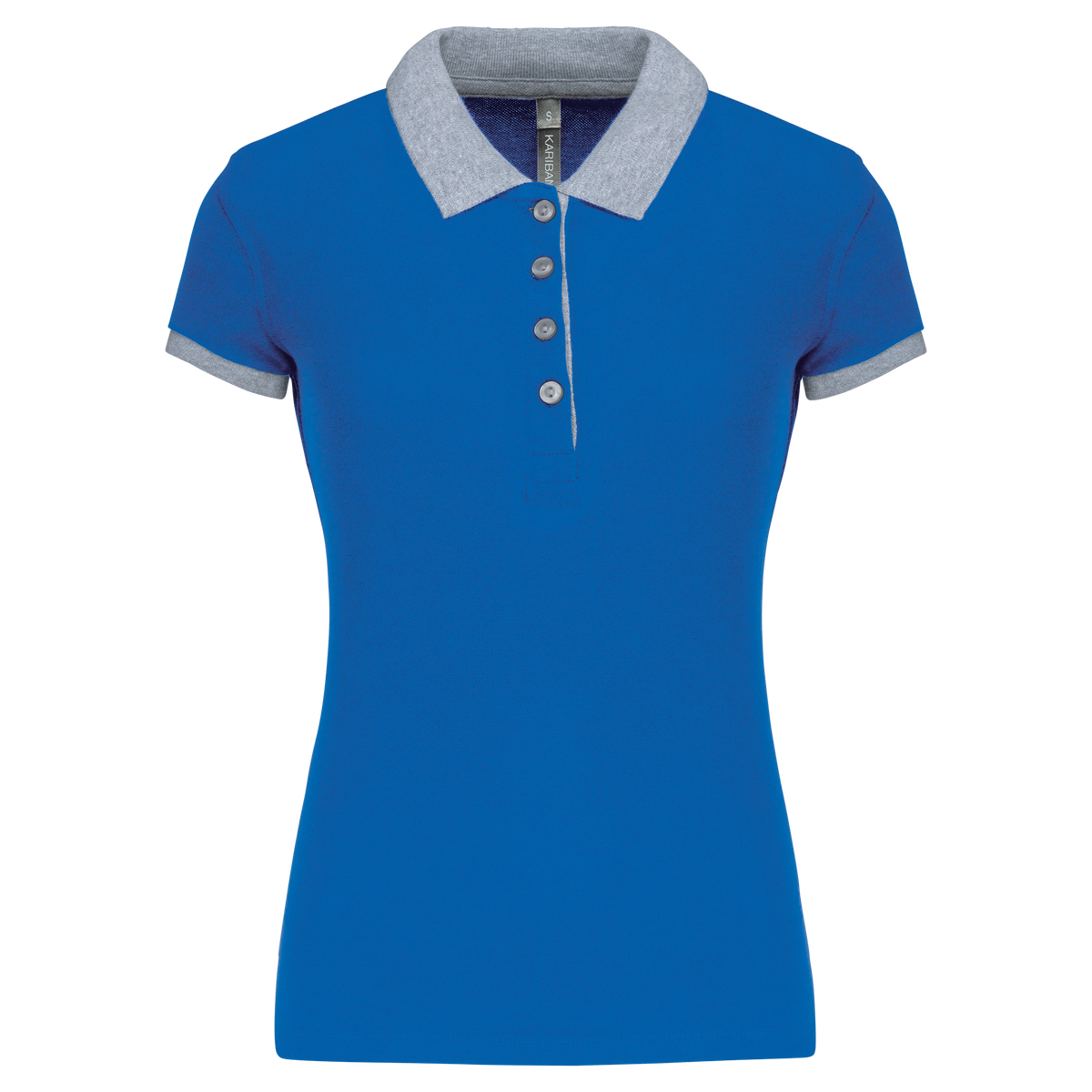Kariban K259 Light Royal Blue / Oxford Grey