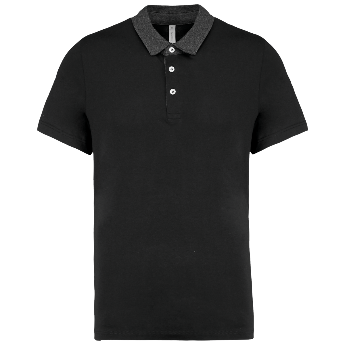 Kariban K260 Black / Dark Grey Heather