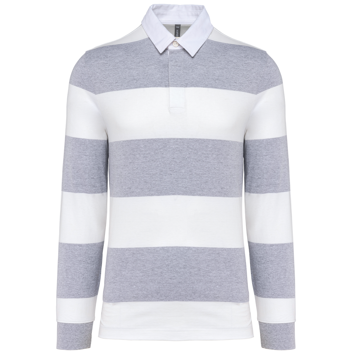 Kariban K285 Oxford Grey / White Stripes