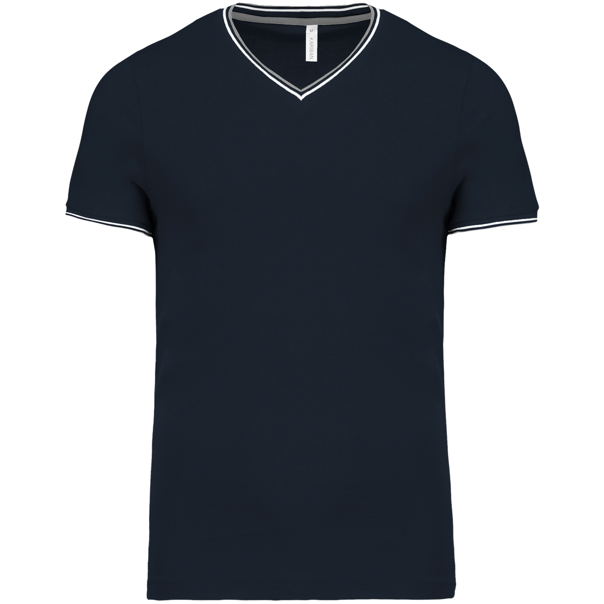 Kariban K374 Navy / Light Grey / White