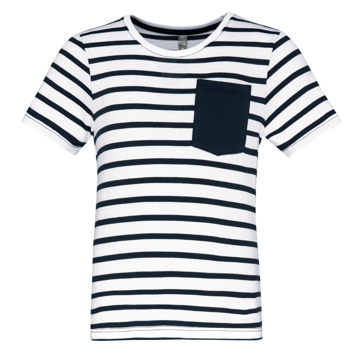 Kariban K379 White / Navy Stripes