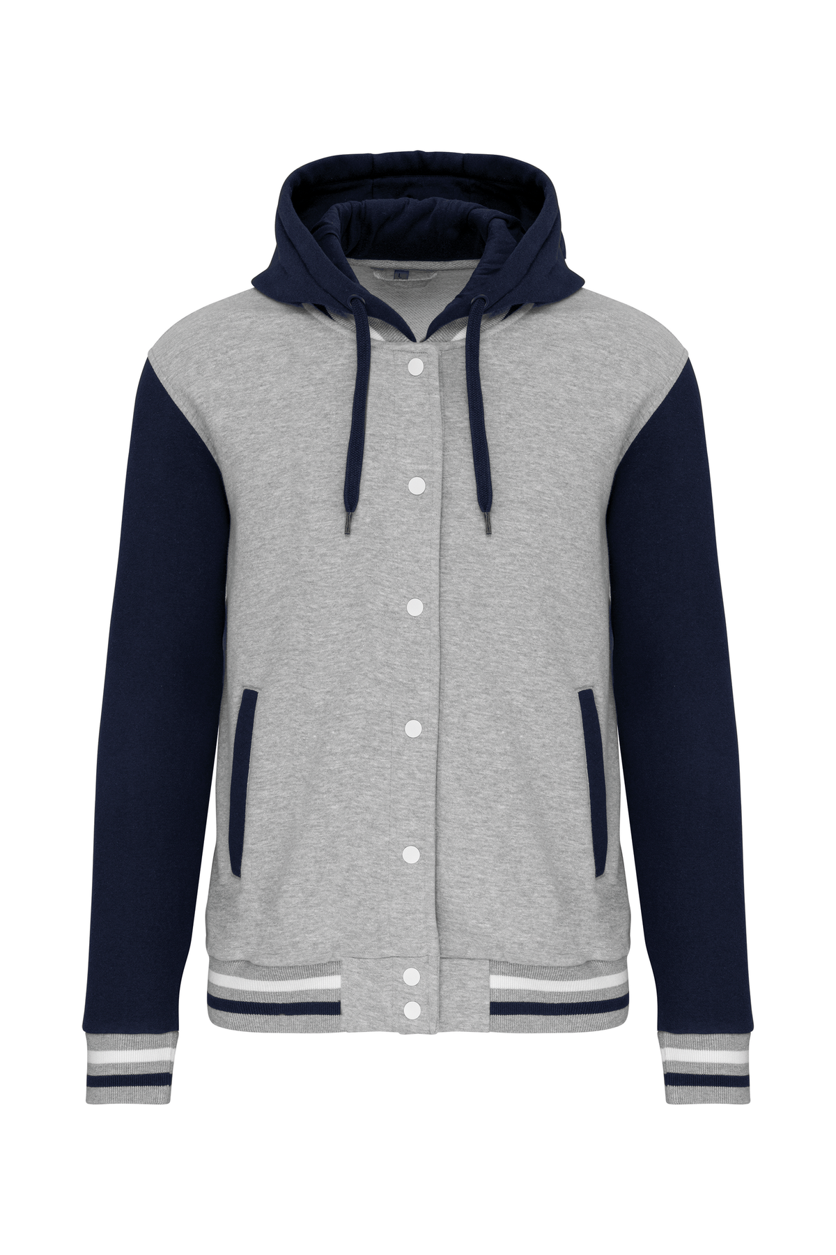 Kariban K4003 Oxford Grey / Navy / White