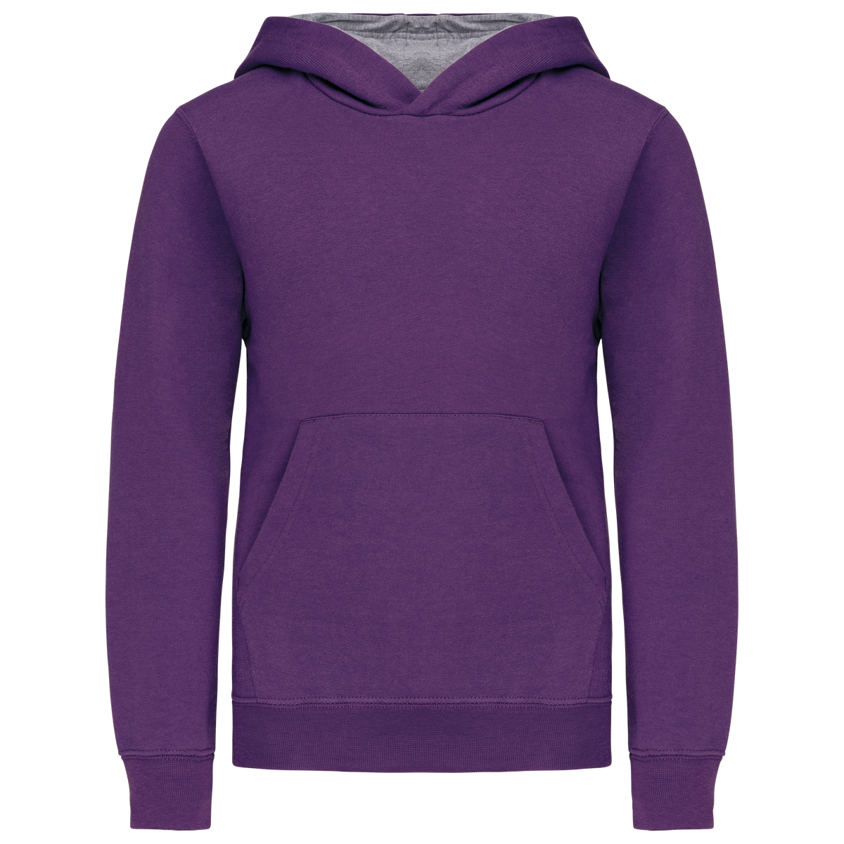 Kariban K453 Purple / Oxford Grey