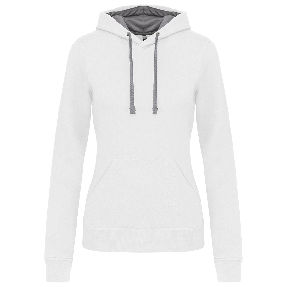 Kariban K465 White / Fine Grey