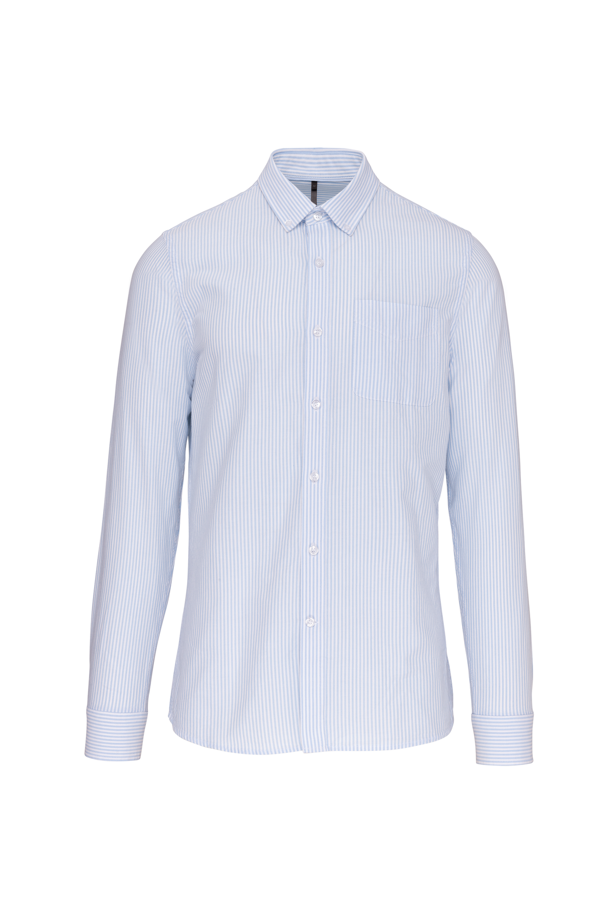 Kariban K516 Striped White / Oxford Blue