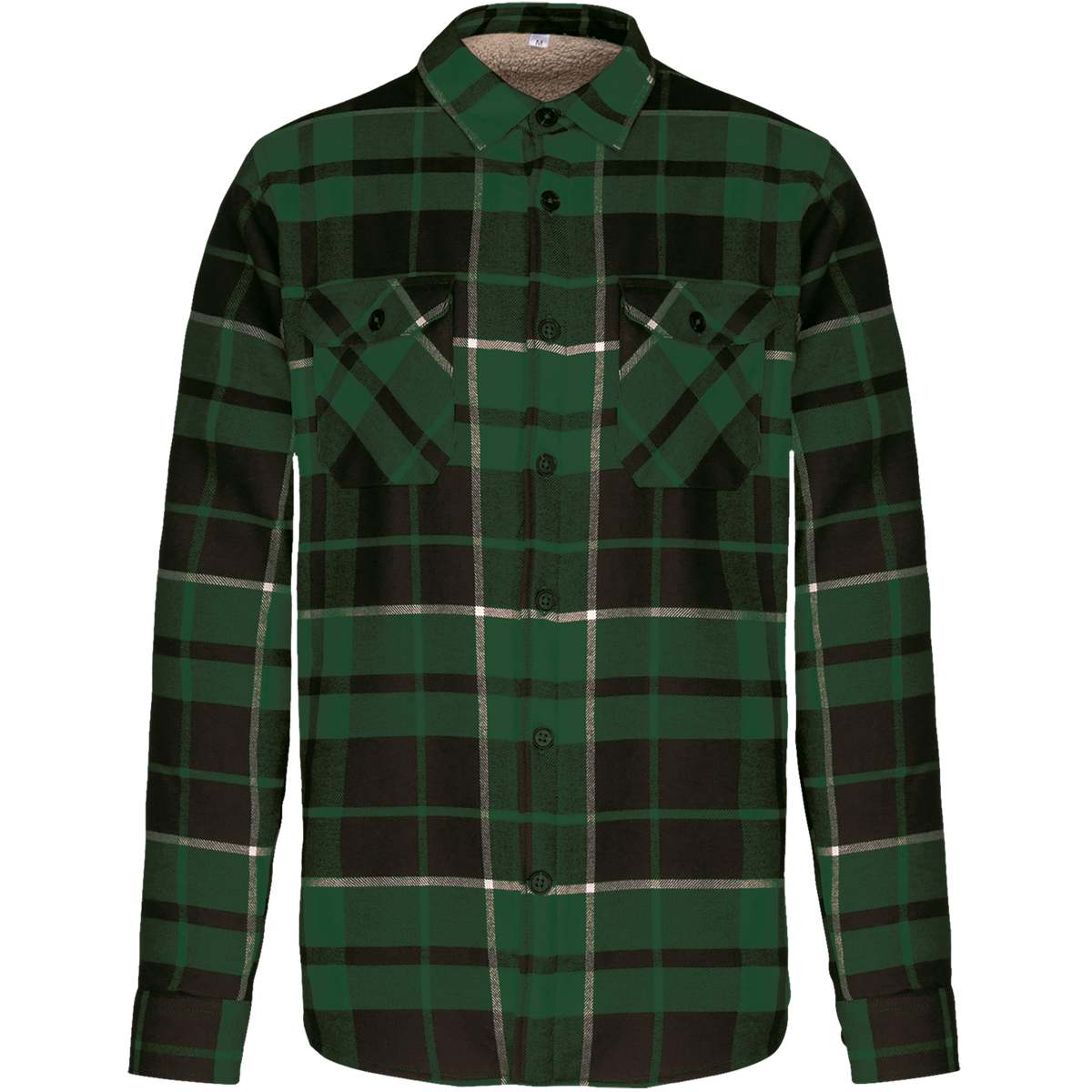 Kariban K579 Forest Green / Black Checked