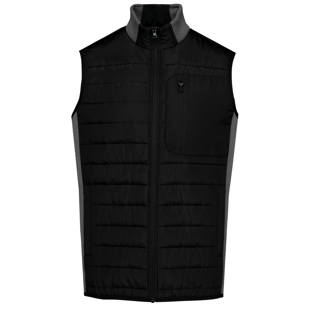 Kariban K6170 Black / Dark Grey Heather