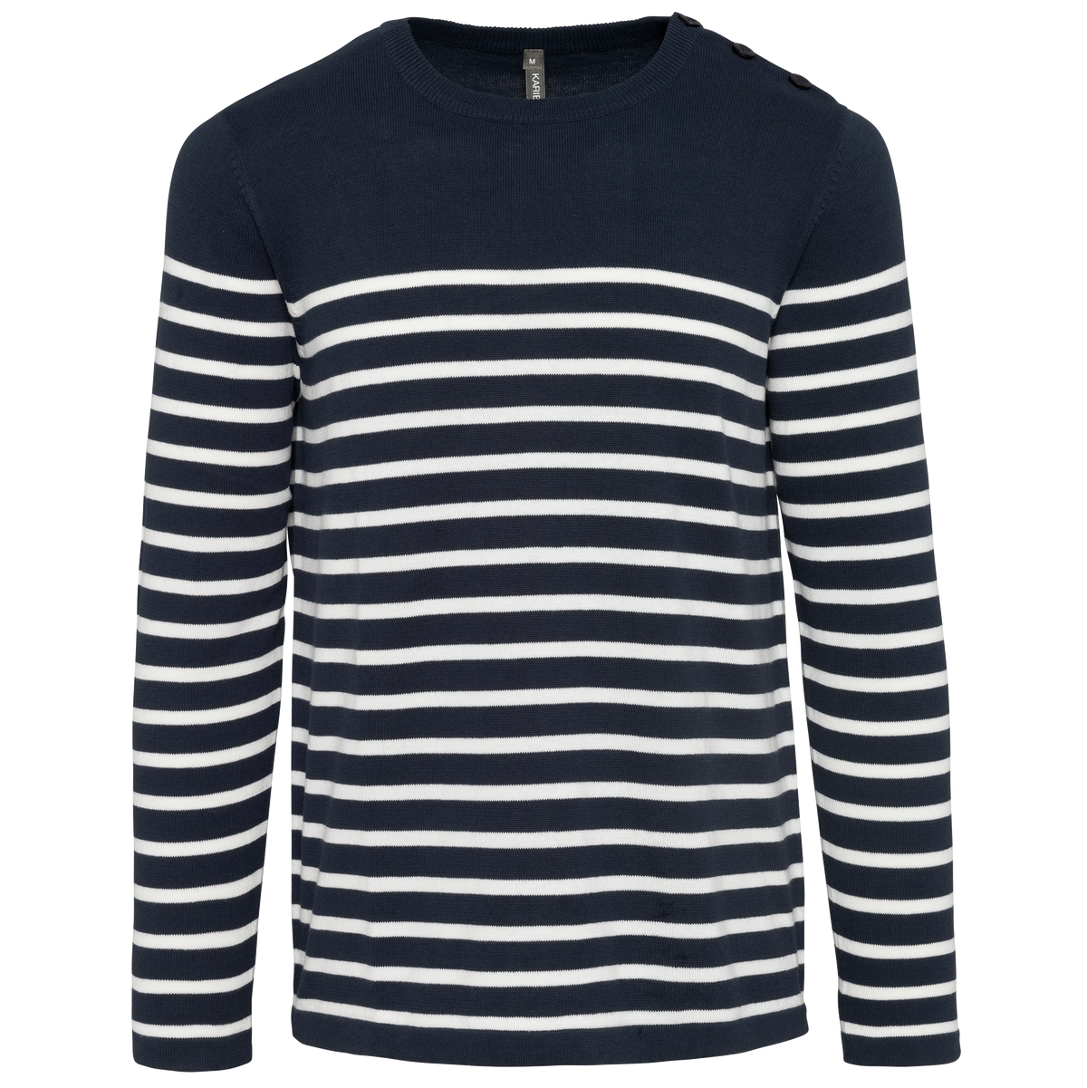 Kariban K989 Striped Navy / Off White