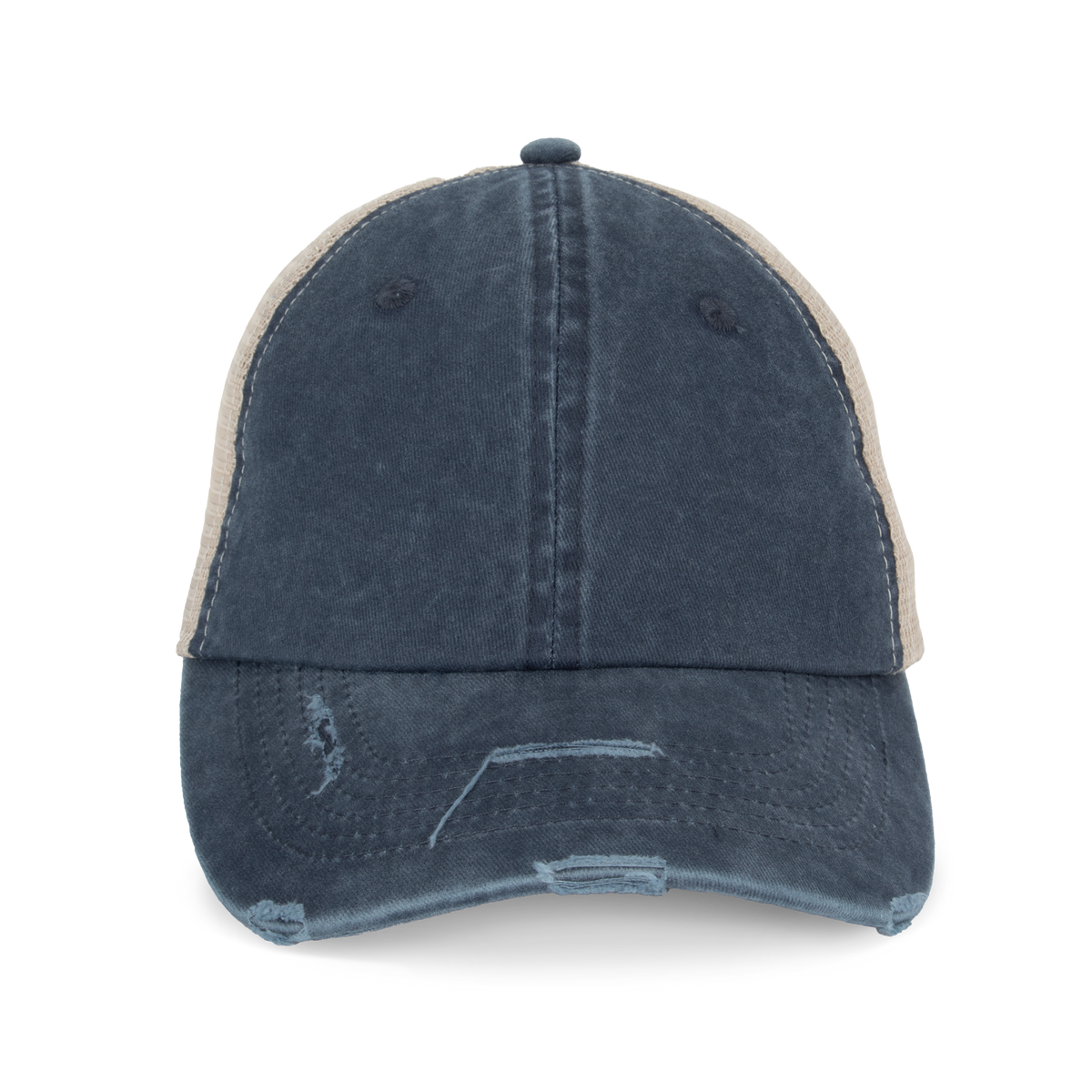 Native Spirit NS027 Washed Navy Blue / Beige