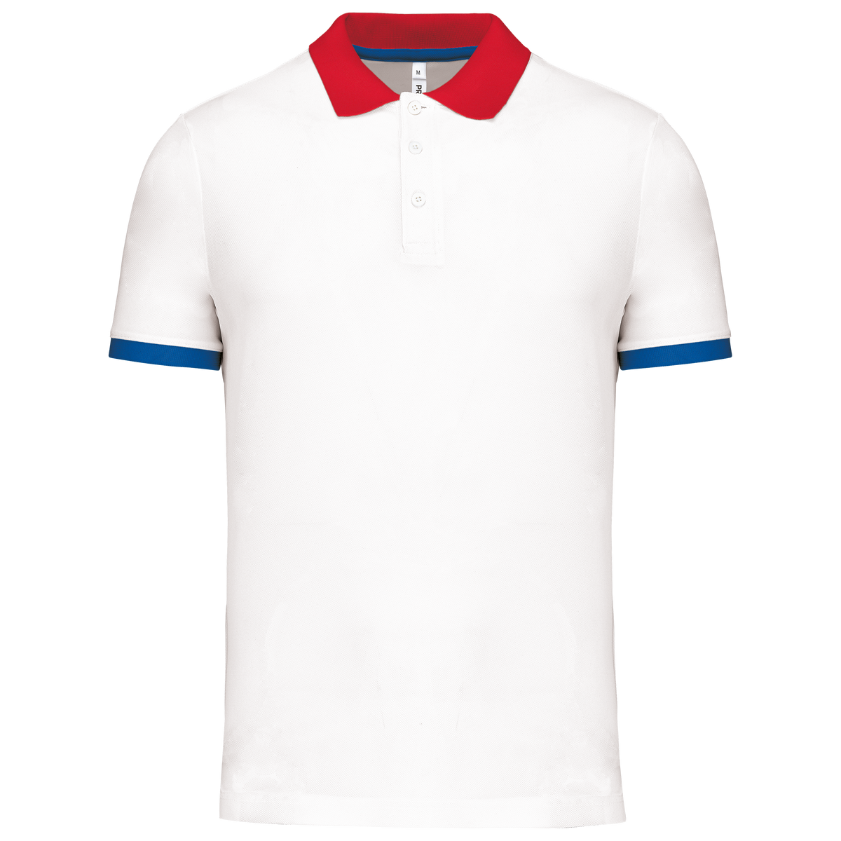 PROACT® PA489 White / Red / Sporty Royal Blue