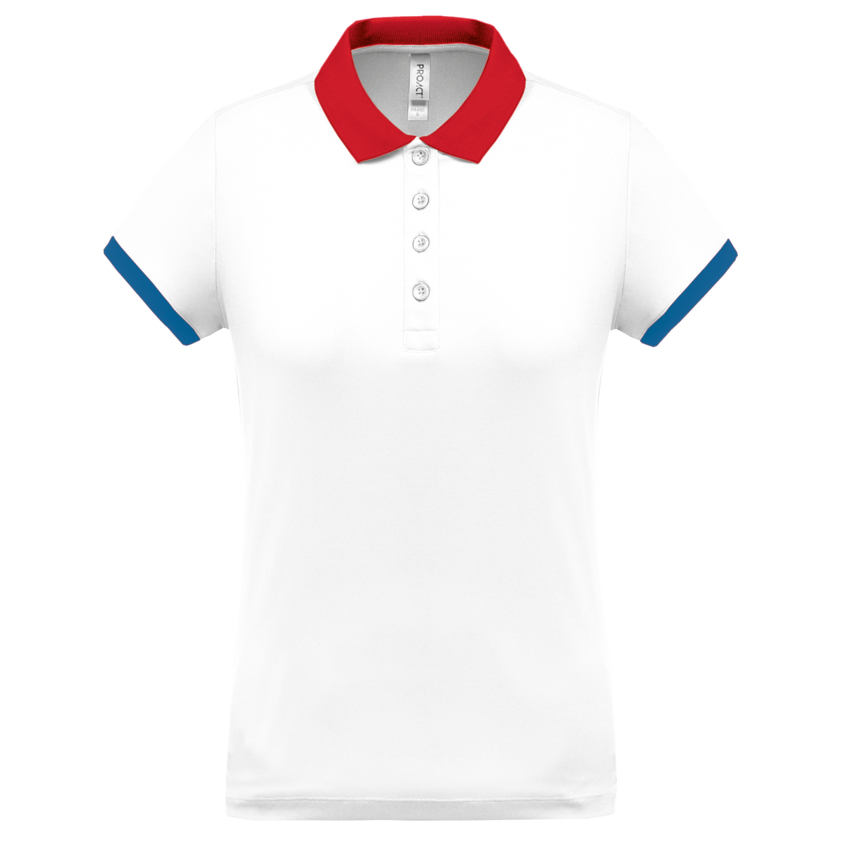 PROACT® PA490 White / Red / Sporty Royal Blue