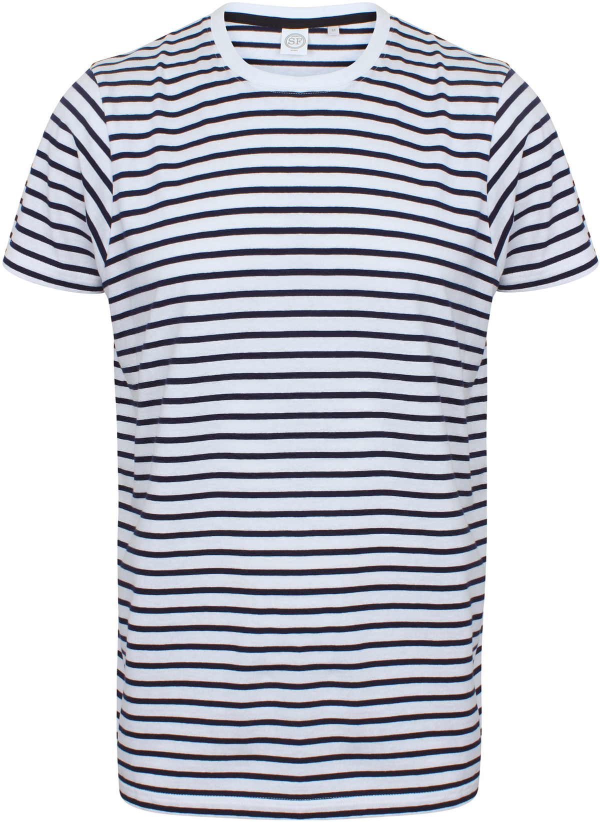 SF Clothing SFM202 White / Oxford Navy