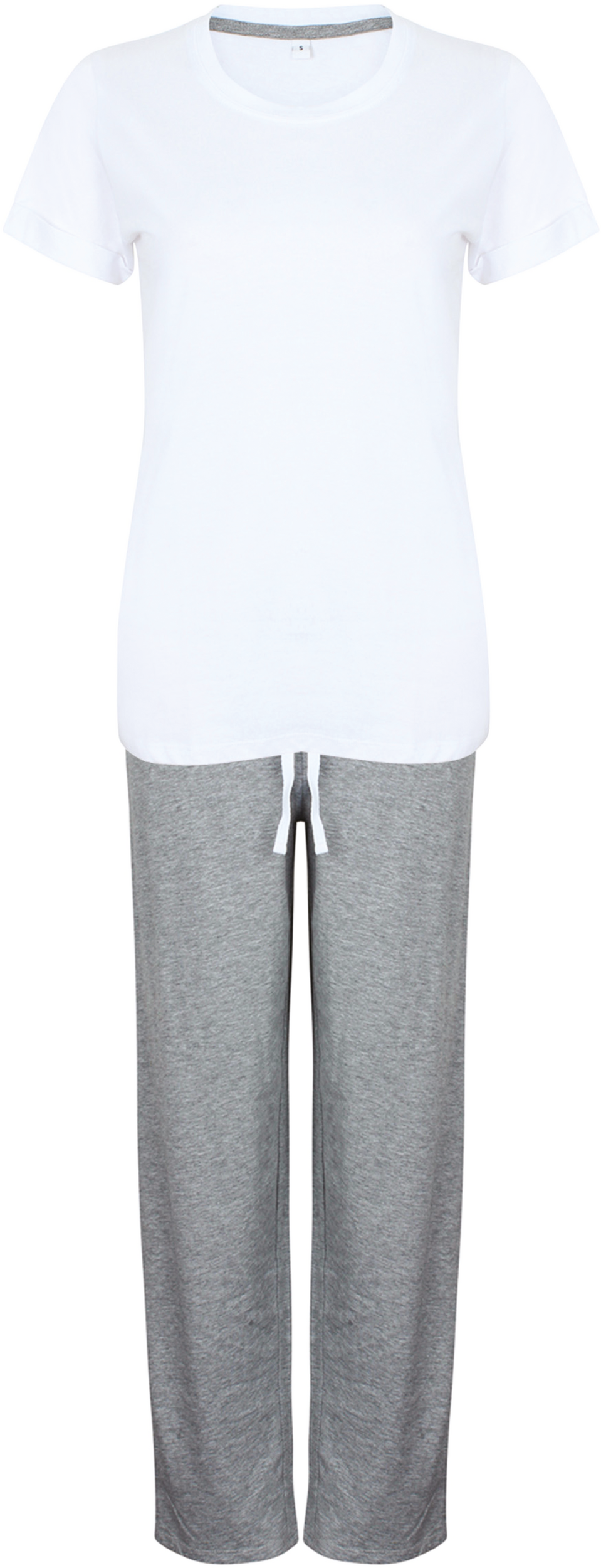 Towel City TC053 White / Heather Grey