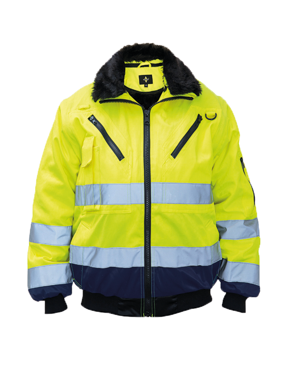 Korntex® TXKXPJ Hi Vis Yellow / Navy