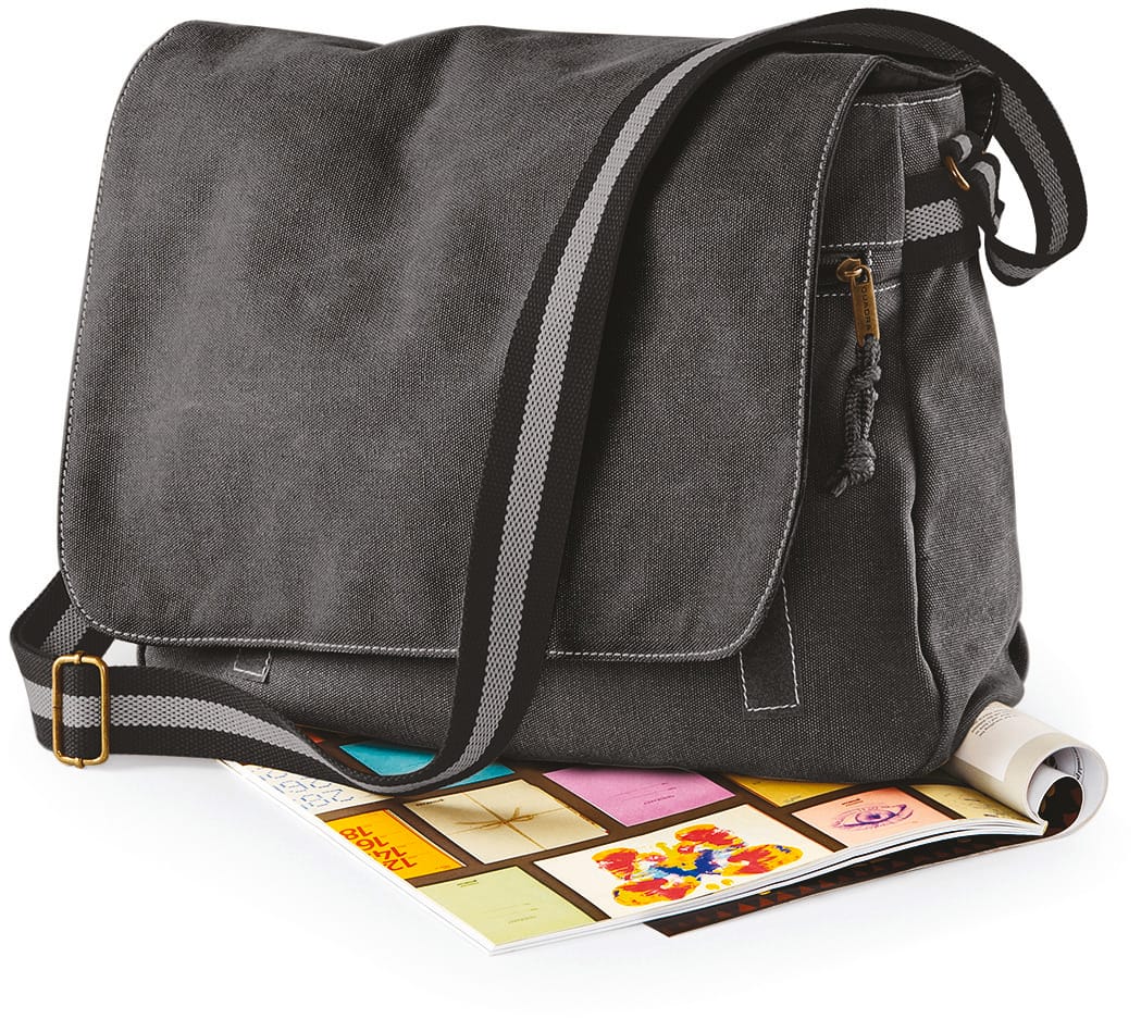 Quadra QD610 Vintage canvas schoudertas