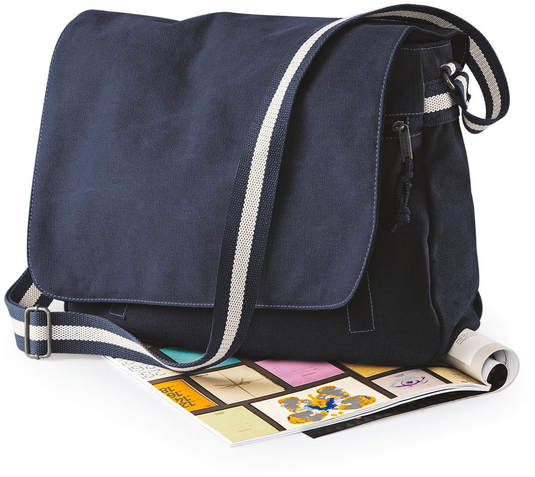 Quadra QD610 Vintage canvas schoudertas