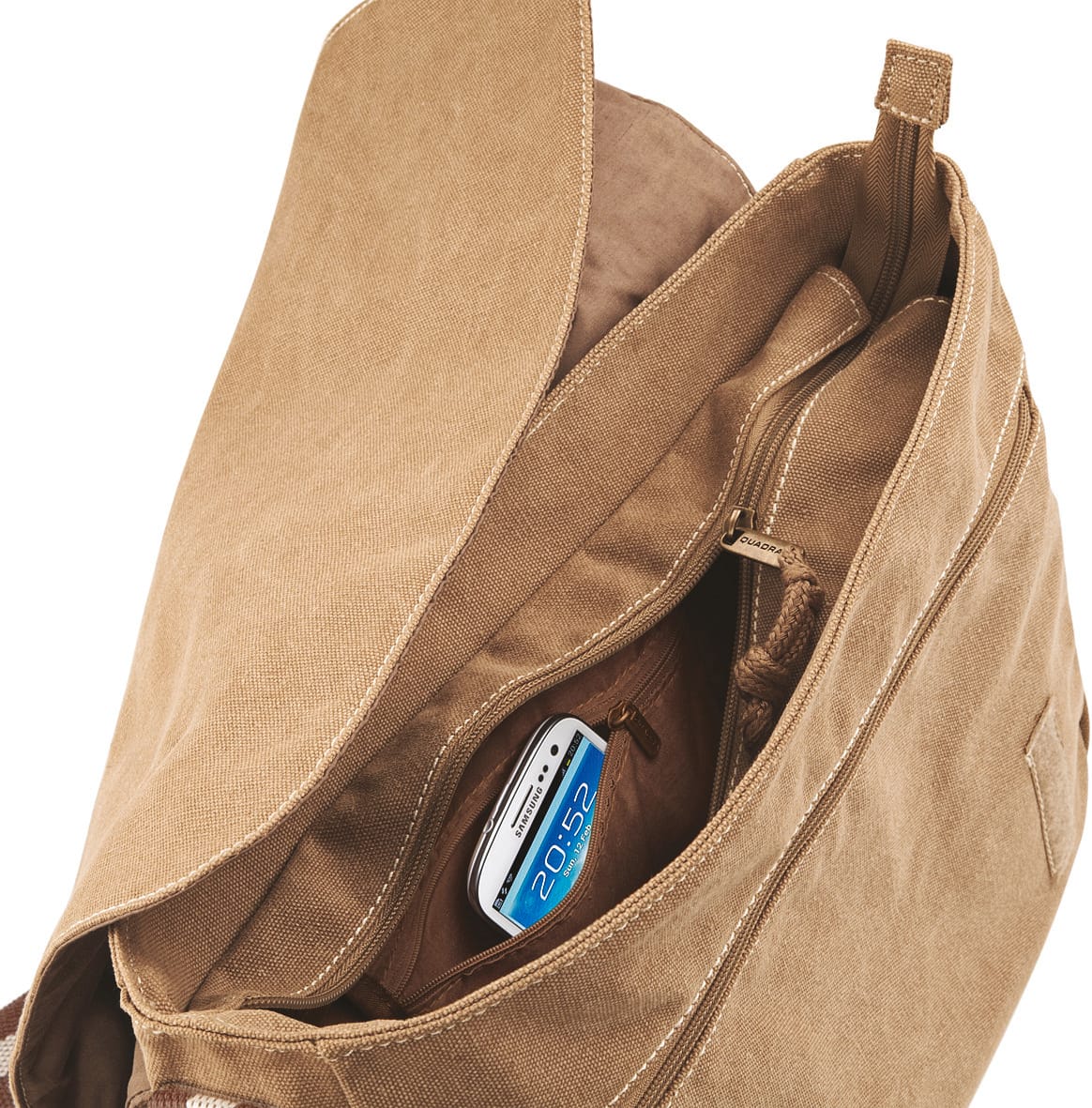 Quadra QD610 Vintage canvas schoudertas