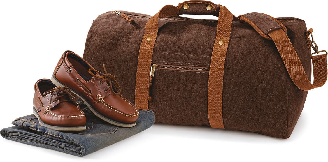 Quadra QD613 Vintage canvas weekendtas