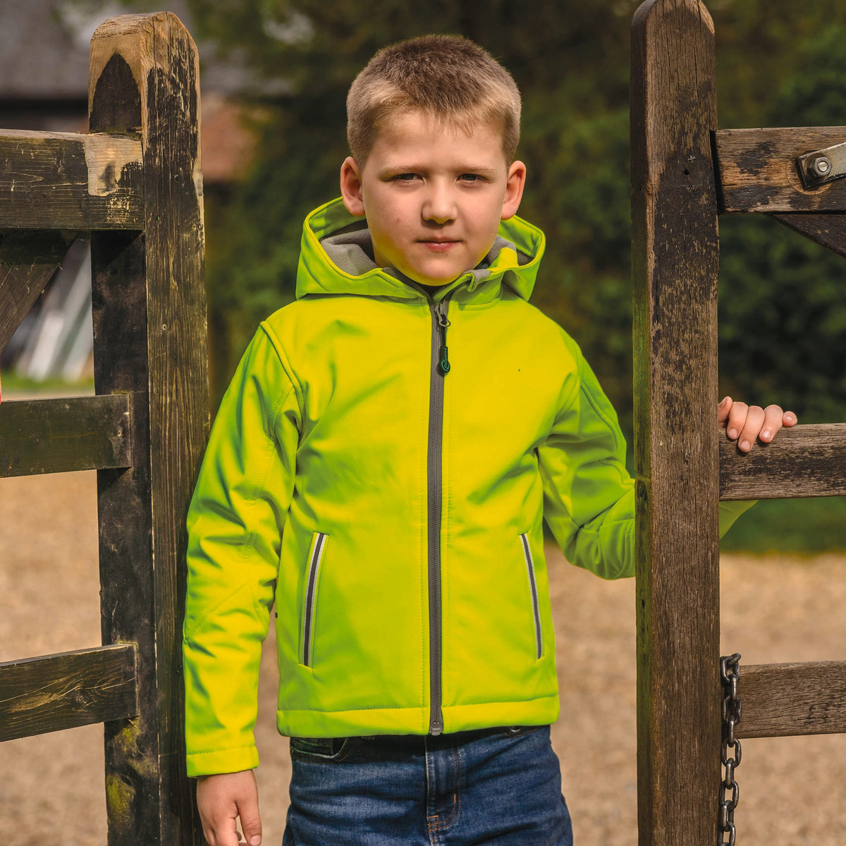 Result R224JY Kids Tx Performance Softshell met capuchon