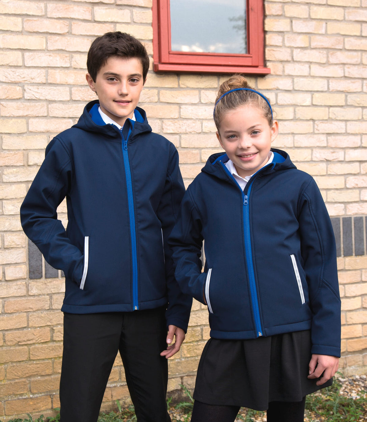 Result R224JY Kids Tx Performance Softshell met capuchon