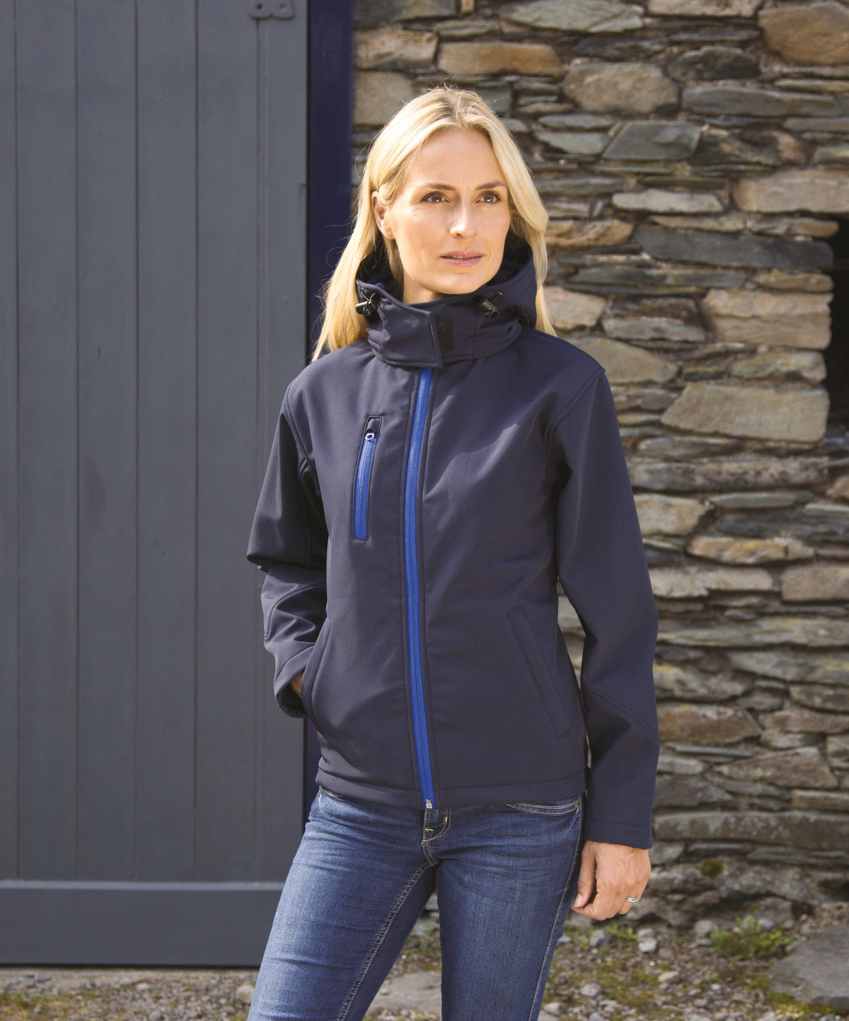 Result R230F Core Ladies Tx Performance Hooded Soft Shell Jacket