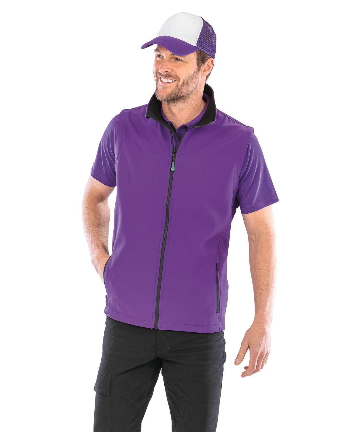 Result R232M Core Printable Softshell Bodywarmer