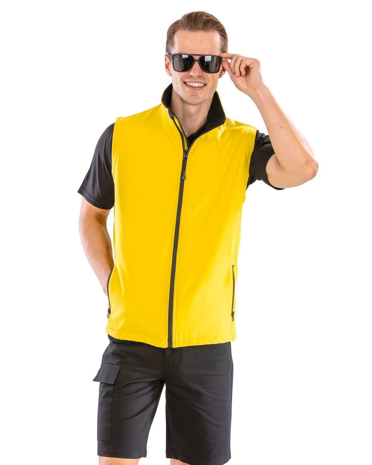 Result R232M Core Printable Softshell Bodywarmer