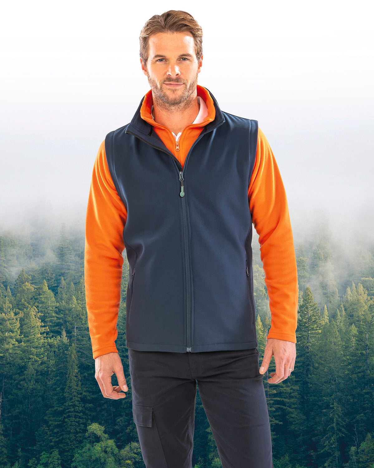 Result R232M Core Printable Softshell Bodywarmer