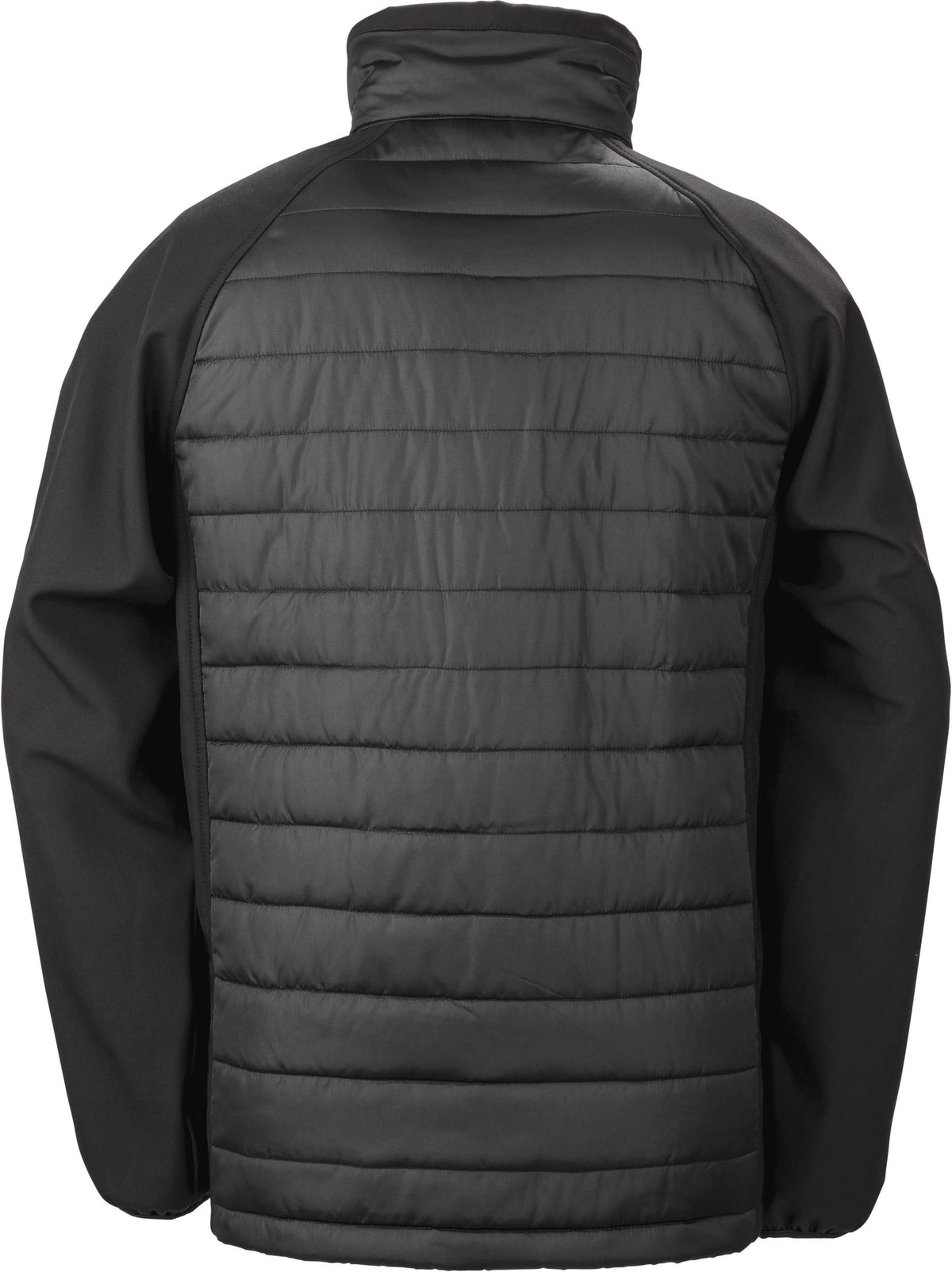 Result R237X Black compass gewatteerde softshelljas