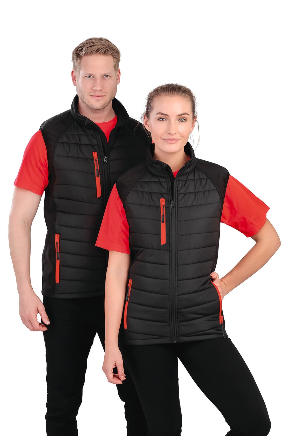 Result R238X Black compass gewatteerde softshell bodywarmer