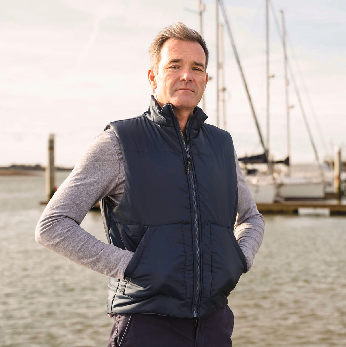 Result R44 Met fleece gevoerde bodywarmer