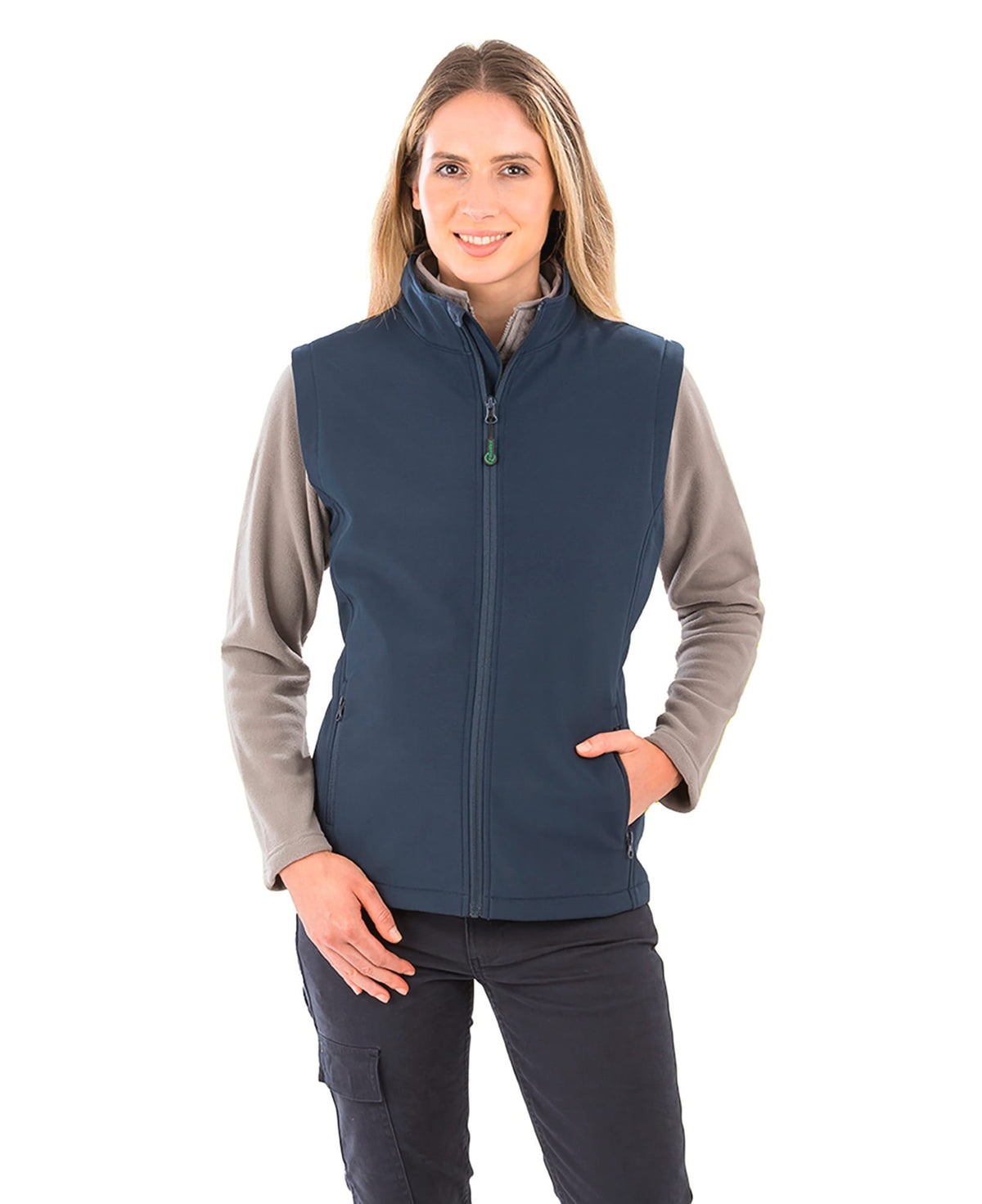 Result R902F Gerecycleerde dames softshell-bodywarmer