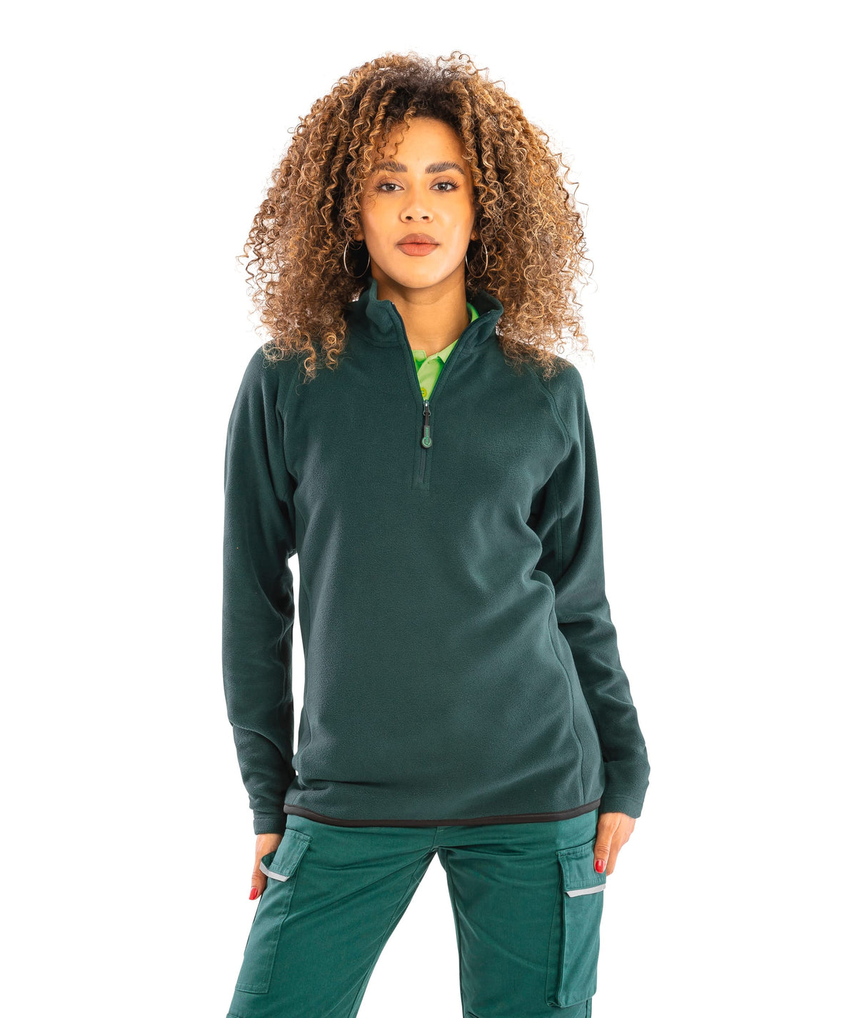 Result R905X Gerecycled microfleece met ritskraag