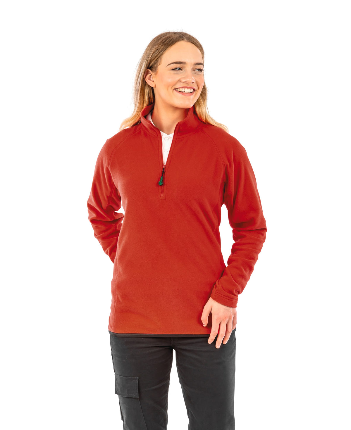 Result R905X Gerecycled microfleece met ritskraag