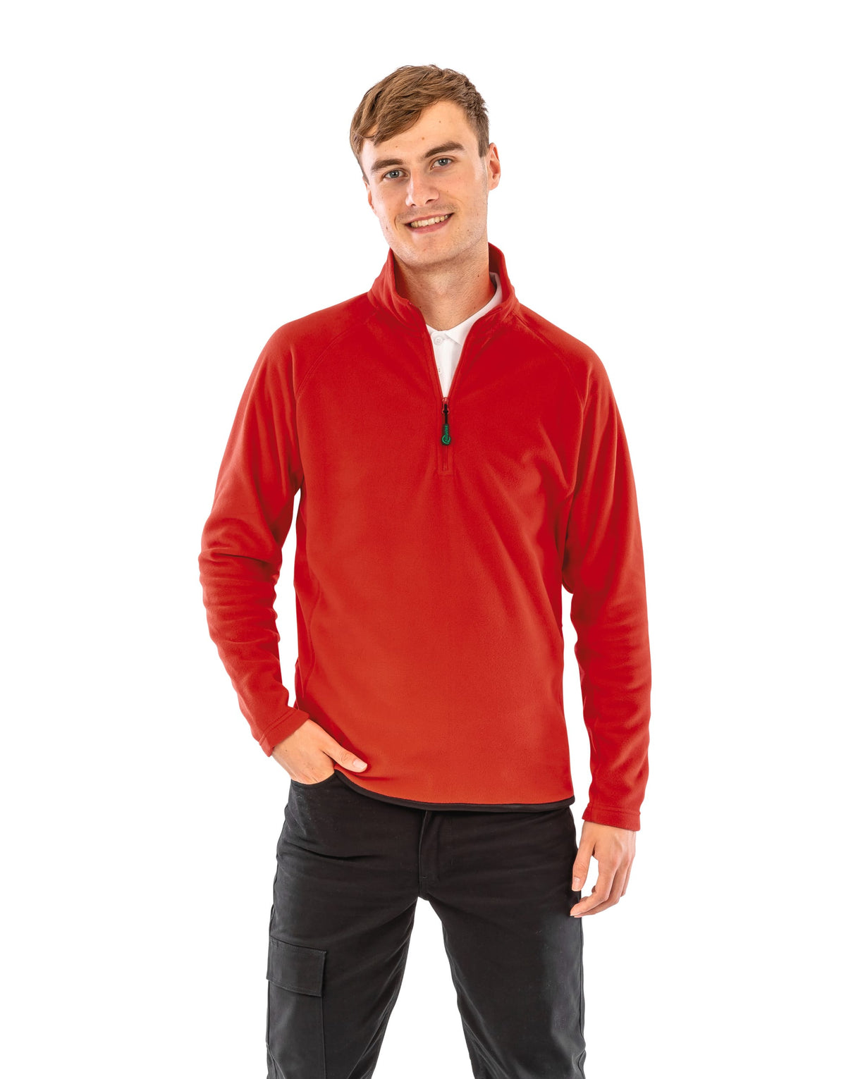 Result R905X Gerecycled microfleece met ritskraag