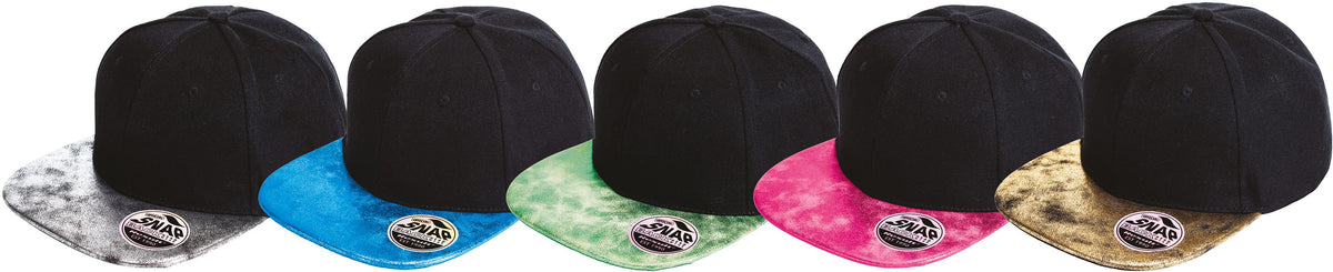 Result RC087X Bronx glitter snapbackpet met platte klep
