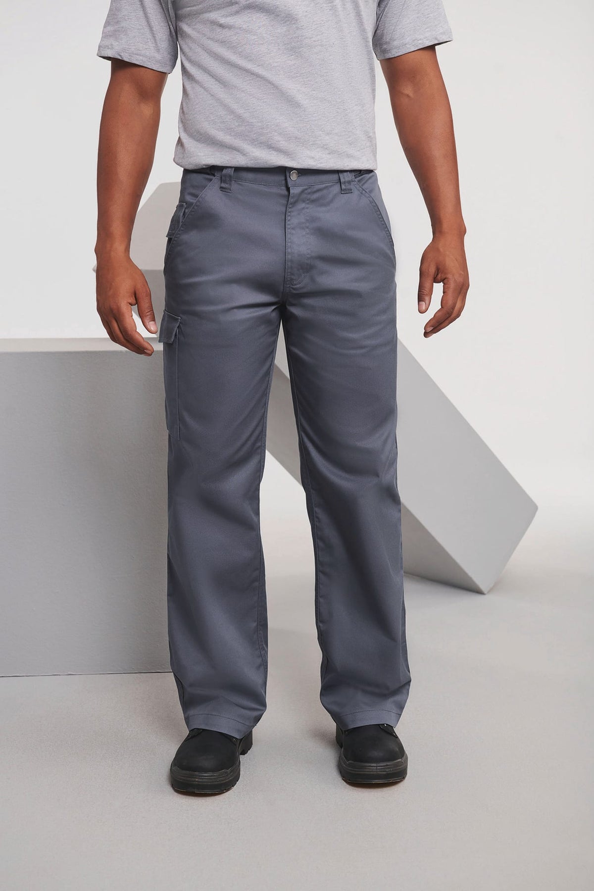 Russell RU001M Polykatoenen Twill broek