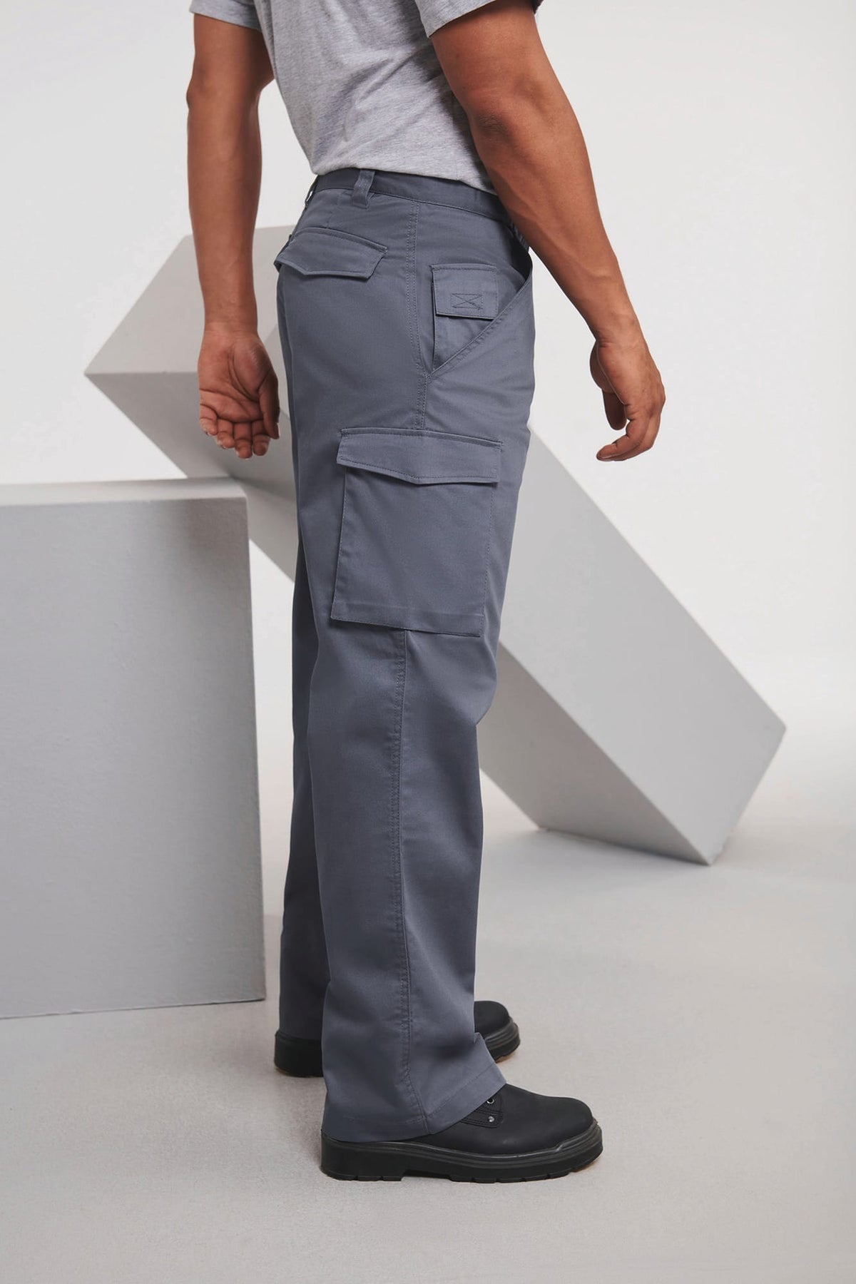 Russell RU001M Polykatoenen Twill broek