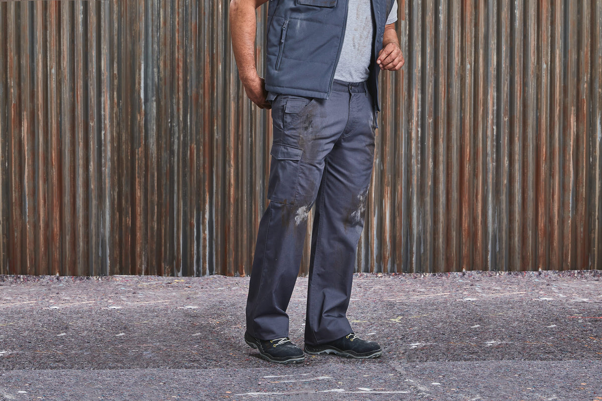 Russell RU001M Polykatoenen Twill broek