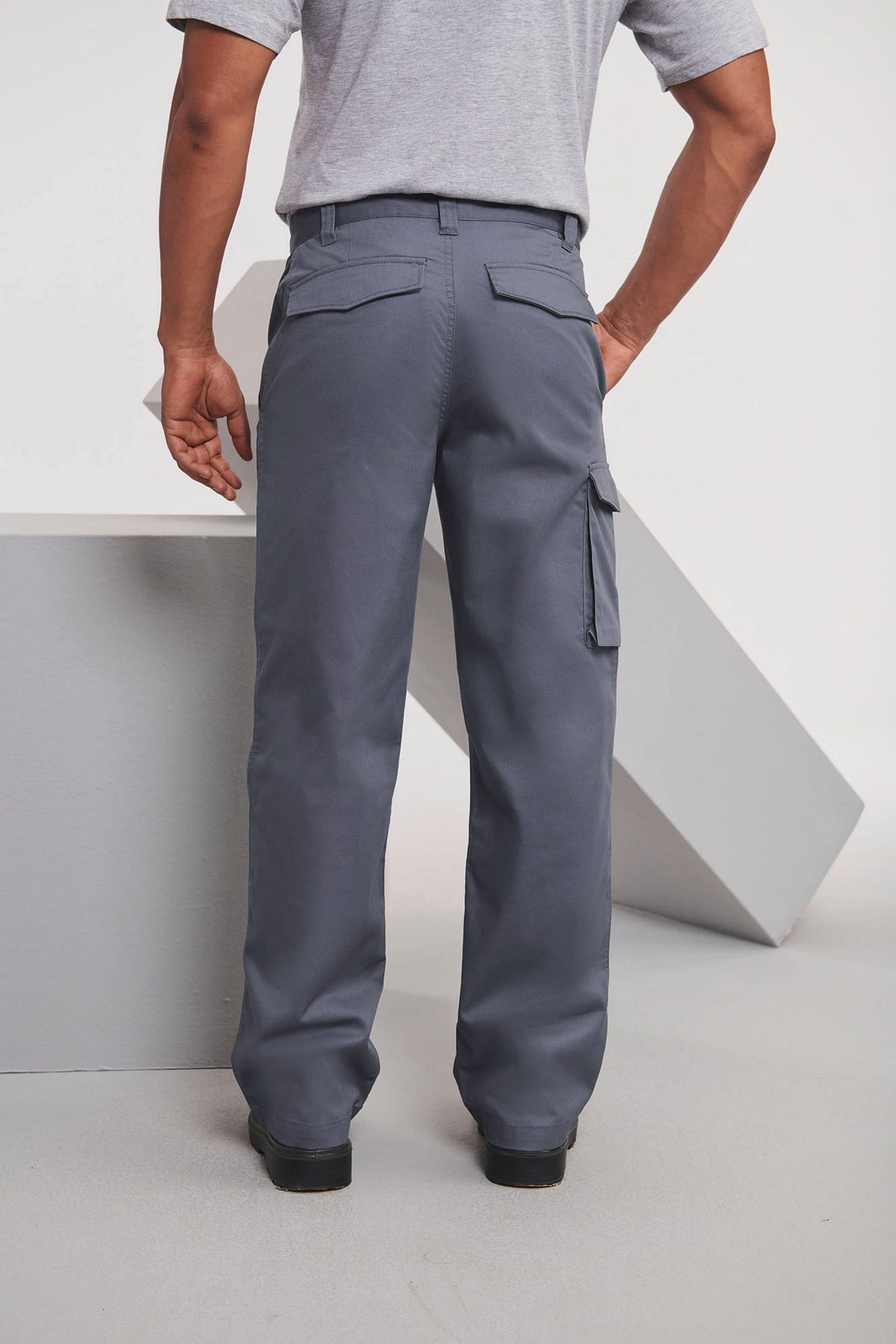 Russell RU001M Polykatoenen Twill broek