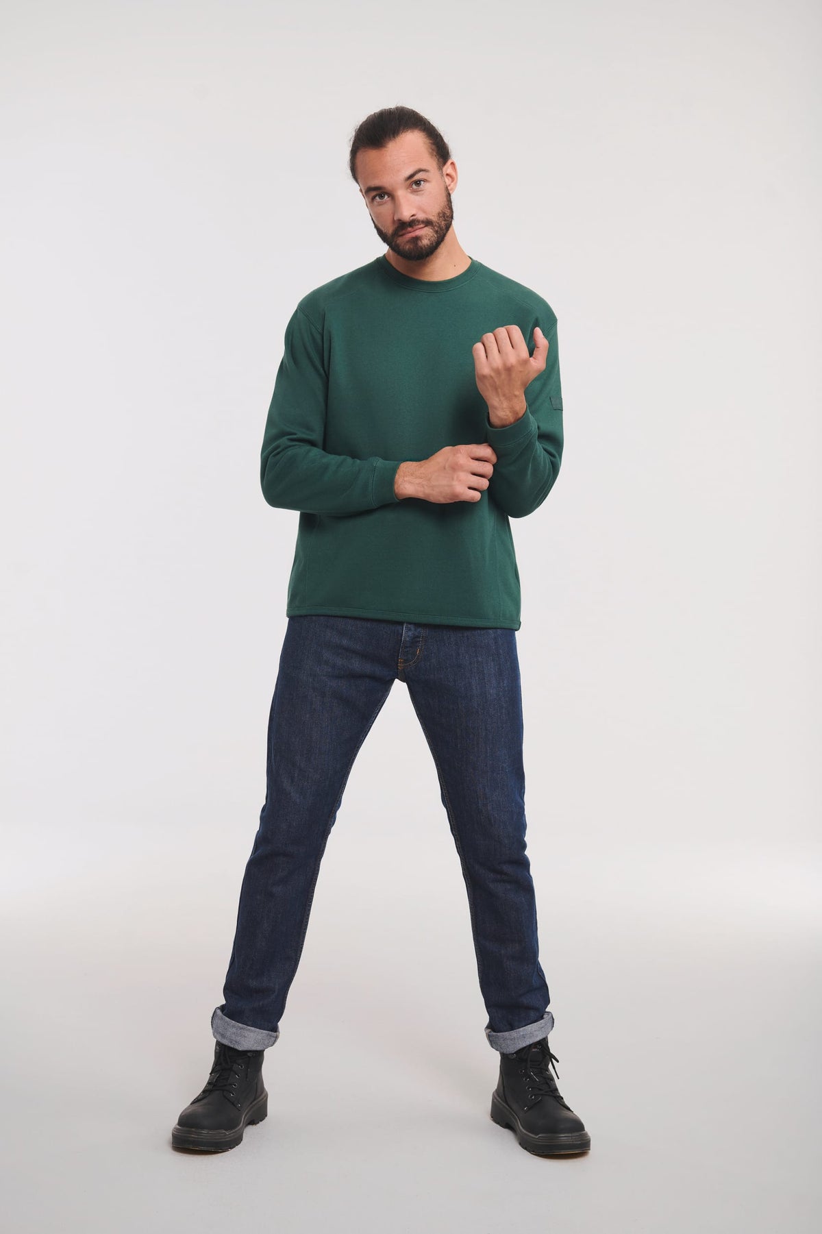 Russell RU013M Heavy Duty ronde hals sweater