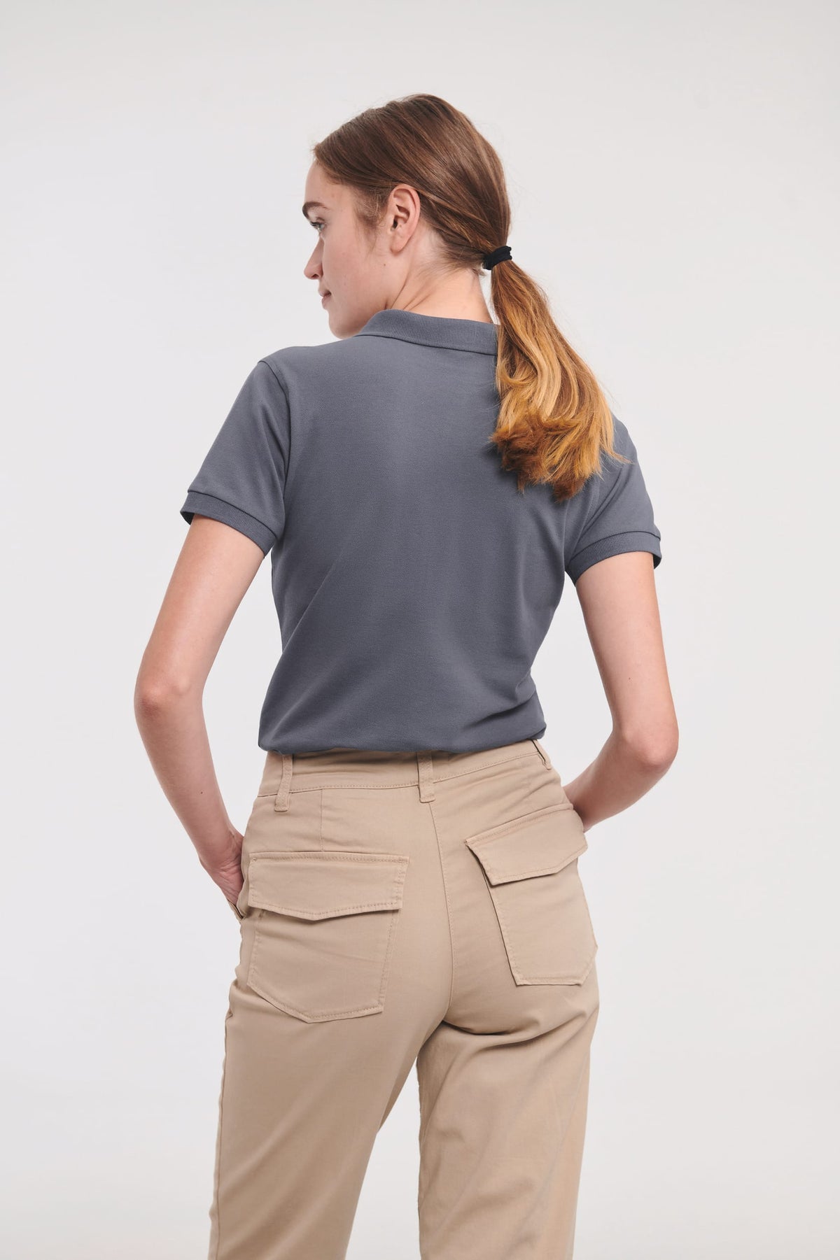 Russell RU566F Ladies' Stretch Polo Shirt