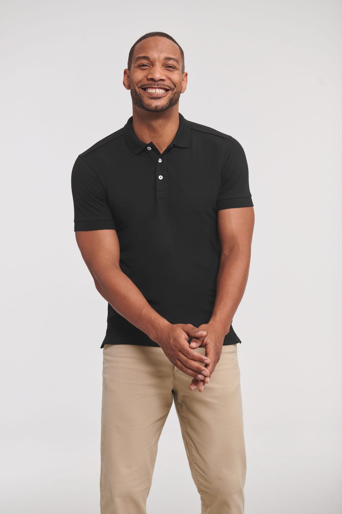 Russell RU566M Men's Stretch Polo Shirt